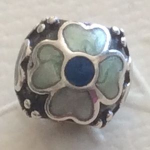 COPY - Pandora green flowers charm